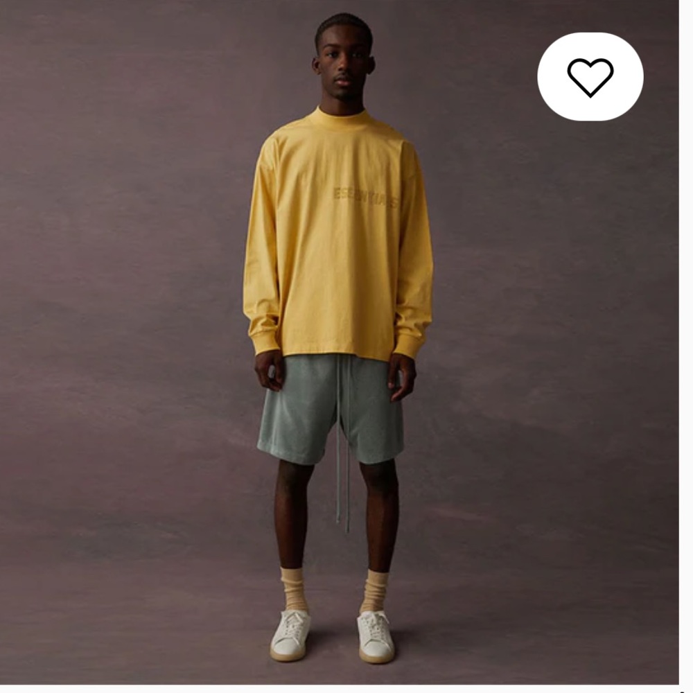 NWT- Essentialals- Fear Of God- Light Tusca- Sz Small (Fits liked a regular XL)